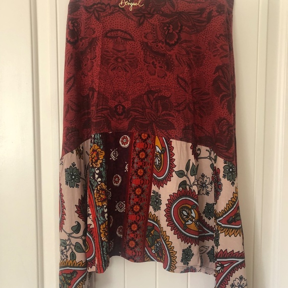 Desigual NWT asymmetrical skirt XL - Picture 3 of 4